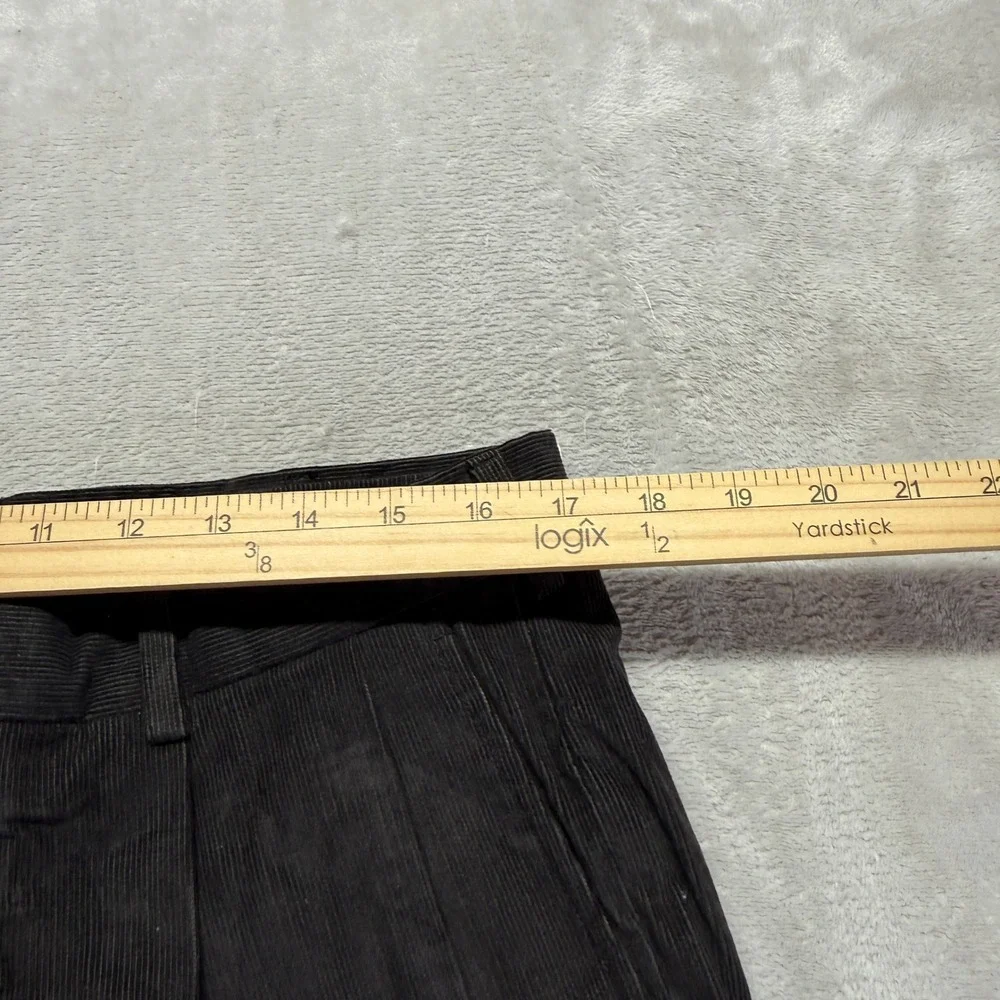Vintage Lands' End Pants Mens 36 Long Corduroy Pleated Trousers Dead Stock‎ USA
